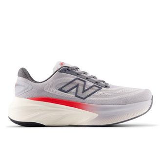 New Balance Hombre Fresh Foam X More v6 en Gris/Rojo, Talla 41.5