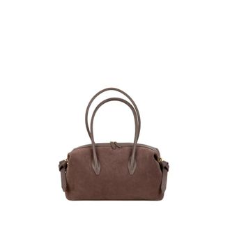 Yuzefi Ladies BRIOCHE DUFFLESUEDENUTMEG