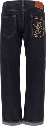 Dolce & Gabbana DG Embroidery Jeans - Dark Indigo