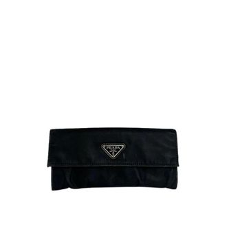 Prada Portafoglio Vintage Pre-owned - - Pre-owned - Donna - Nero - ONE SIZE