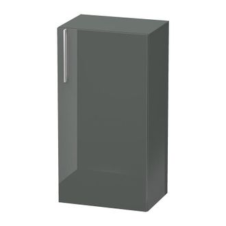 Duravit Gabinete De Media Altura Duravit Vero, 1156, Bisagra De La Puerta Derecha, 500mm, Color (frente/cuerpo): Laca De Alto Brillo Dolomiti Grey - Ve1156r38