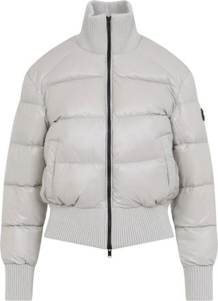 Moose Knuckles Queens Down Bomber - - Jackets - Donna - Grigio - M