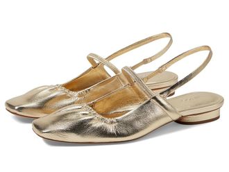 Vince Venice Womens Shoes Champagne Leather : 9.5 M