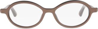 Jacquemus Glasses - Dames - Brillen - Bruin - ONE Size - Accessoires