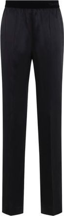 Tom Ford Black Relaxed Elasticated Pant
