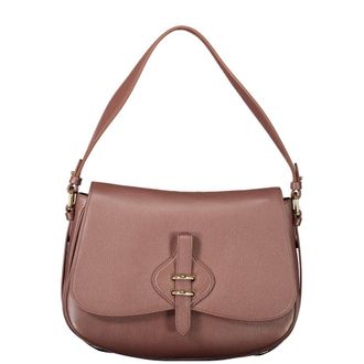 Coccinelle Leather Womens Bag with Removable Strap and Womens Compartments