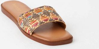 Seychelles Womens Palm Oasis Slide Sandals In Multicolor