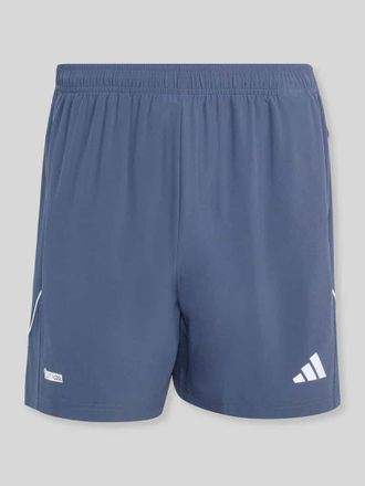 adidas Regular Fit T-Shirt mit Logo-Print in Dunkelblau, Gr&ouml;&szlig;e XXL