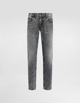 Dolce & Gabbana Denim Trousers - Man Denim Multi-colored 50