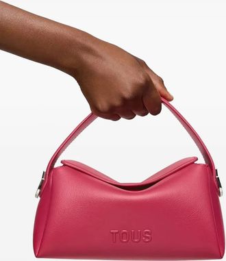 Tous Borsa tote con logo goffrato e manico - Rosa