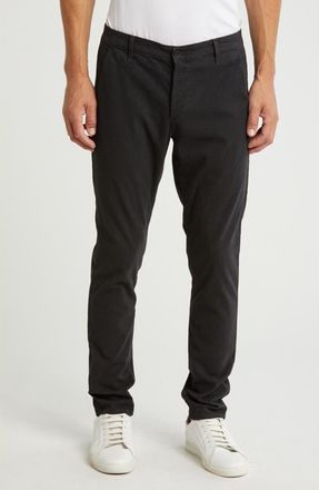 AG - Adriano Goldschmied Skinny Fit Chino Pants in Charcoal Black at Nordstrom Rack, Size 34 X 32