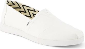 Toms Alpargata Plus Slip-On in White at Nordstrom, Size 7.5