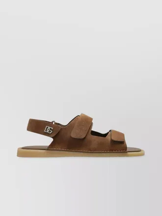 Dolce & Gabbana suede touch-strap sandals
