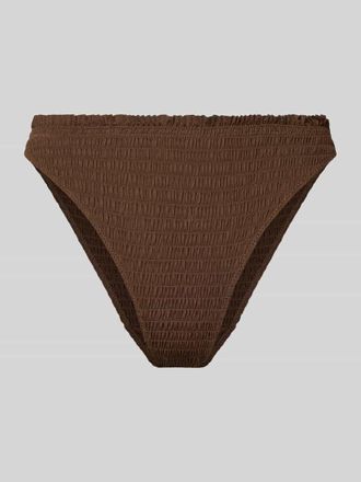 Neo Noir Neo Noir Bikini Slip mit Strukturmuster Modell SKIN LOBSTER in Dunkelbraun, Gr&ouml;&szlig;e XL