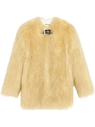 Apparis Pelliccia sintetica Petra con fibbia - Toni neutri