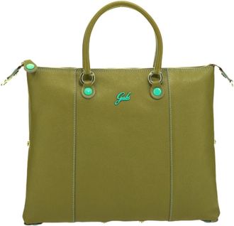 Gabs Groene Omvormbare Tas Shopper Rugzak - Dames - Shoppers - Groen - ONE Size - Katoen - Tassen