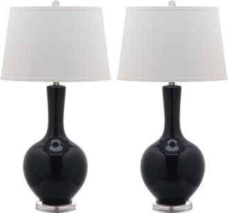 Safavieh Blanche 32In Gourd Lamp