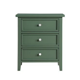 Comfort Pointe Lennon 3-drawer Nightstand - Vintage Green