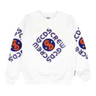 GCDS Joggers - male - GCDS - Kids Sweatshirts - White - 10 Y - Kids