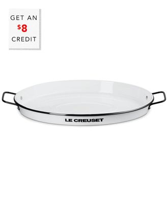 LE CREUSET Everyday Enamel Oval Tray With $8 Credit