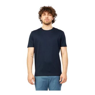 HUGO BOSS T-Shirts, male, Blue, S, Short-Sleeved T-Shirt