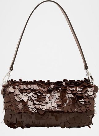 Staud Timmy Bead & Sequin Shoulder Bag