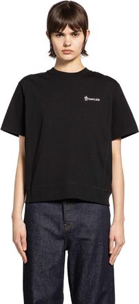 Moncler Embossed Logo Cotton T-Shirt