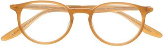 Barton Perreira Norton round-frame glasses - unisex - Acetate - 50 - Orange