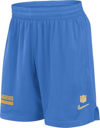 Nike Los Angeles Chargers Sideline Nike Mens Dri-FIT NFL Shorts in Blue | 02EO925Z97-ZLE