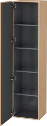 Duravit Armario L-cube 400x363x1760mm Apertura Izquierda Roble Cepillado