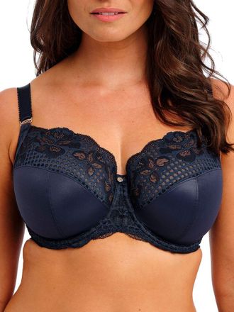Fantasie Womens Reflect Side Support Bra - Blue Polyamide - Size 32GG