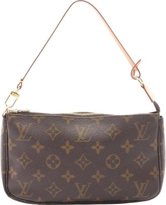 Louis Vuitton Pre-owned Shoulder Bags, female, Brown, Size: ONE SIZE Pre-owned Accessories Bag