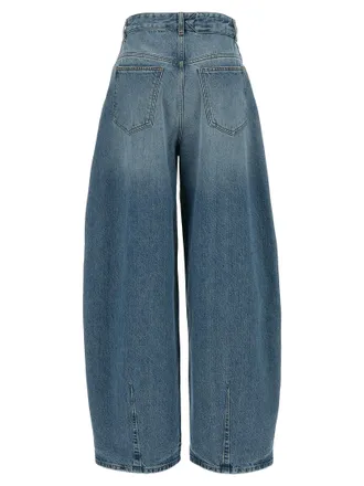 Jacquemus Le De-Nimes Ovalo Jeans - Blue