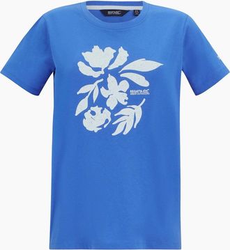 Regatta Womens Regatta Womens/Ladies Filandra VX Flower Silhouette T-Shirt - Blue - Size: 20