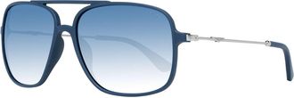 Police SPLD40M 9NQP Mens Sunglasses Blue Size 49