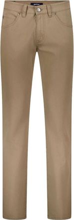 Gardeur Heren, Broeken, Beige, Maat: W33 L34