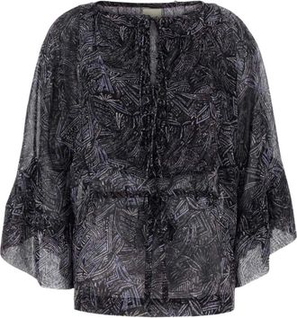 Isabel Marant Isabel Marant, Blouses, female, Multicolor, Size: 2XS Tekia Blouse