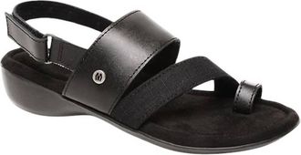 Minnetonka Womens Salma Sandal In Black Closeouts