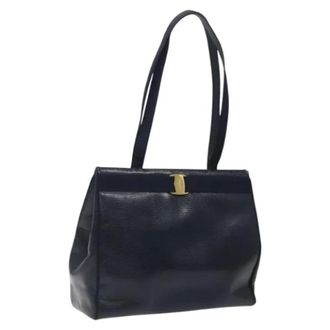 Ferragamo Pre-owned borse di pelle - - Pre-owned - Donna - Blu - ONE SIZE