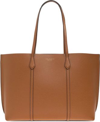 Tory Burch Shopper tas Perry - Dames - Shoppers - Bruin - ONE Size - Leer - Tassen