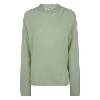Frankie Shop Round-neck Truien - Dames - Ronde hals truien - Groen - S - Truien & Vesten