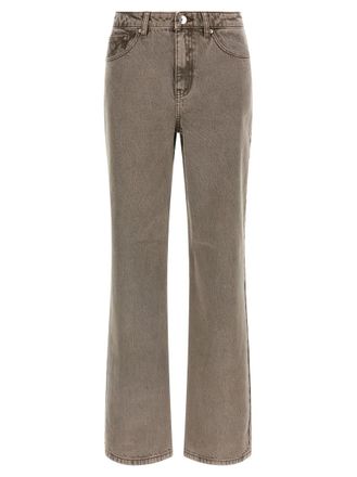 Rotate Brown High Rise Jeans