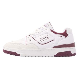British Knights British Knights Womens Vendon Sneaker, White, Wine red, Cream White, 4 UK