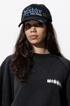 Misbhv Baseball Cap, Unisex, Black