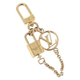 Louis Vuitton Pre-owned Metal Key Holder - Dames - Pre-owned - Geel - Maat: ONE Size