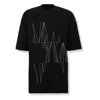 Moncler T-Shirts, male, Black, Size: S Jumbo SS T