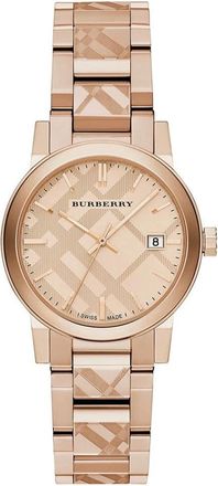 Burberry Bu 9146 Horloge - Dames - Horloges - Roze - ONE Size - Accessoires
