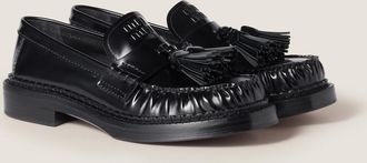 Miu Miu Tassel loafers in polished leather