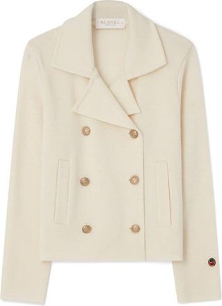Busnel Indra Jacket - Dames - Zomerjassen - Wit - 2XL - Wol - Jassen