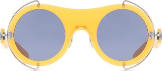 Calvin Klein CKNYC1877SR 870 Mens Sunglasses Orange Size 49